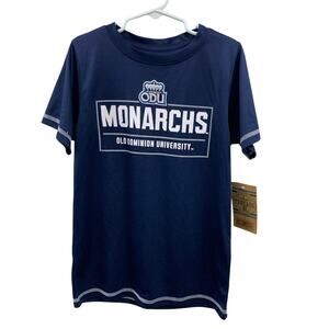 New Rivalry Threads Boys Small (6/7) Old Dominion University Monarchs Tee